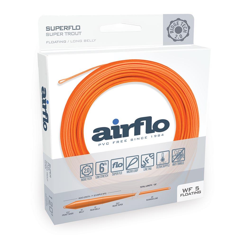 Airflo Ridge 2.0 Super Trout Fly Line in Fire Orange